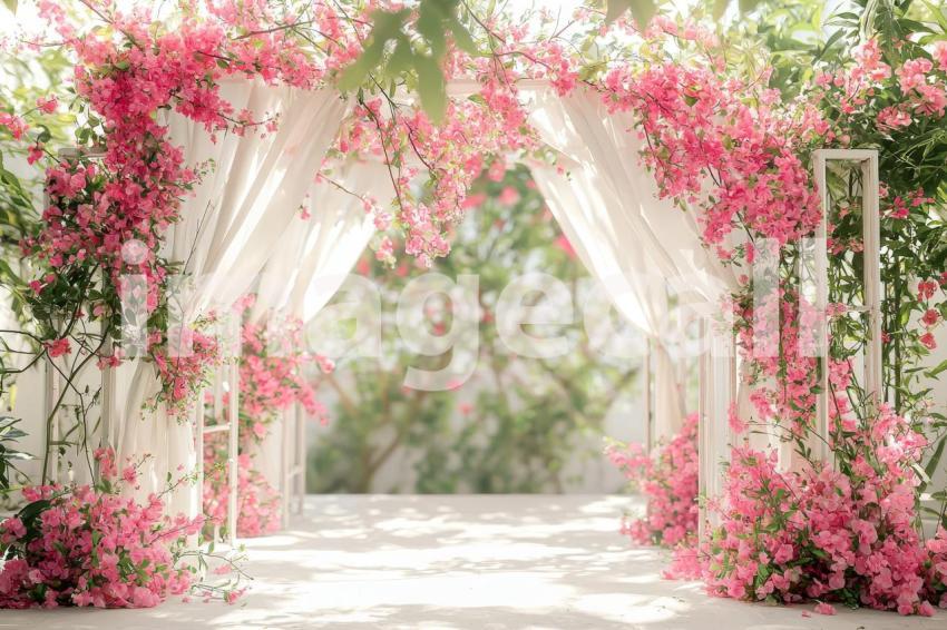 2557 Floral Arch