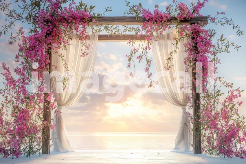 2577 Floral Arch