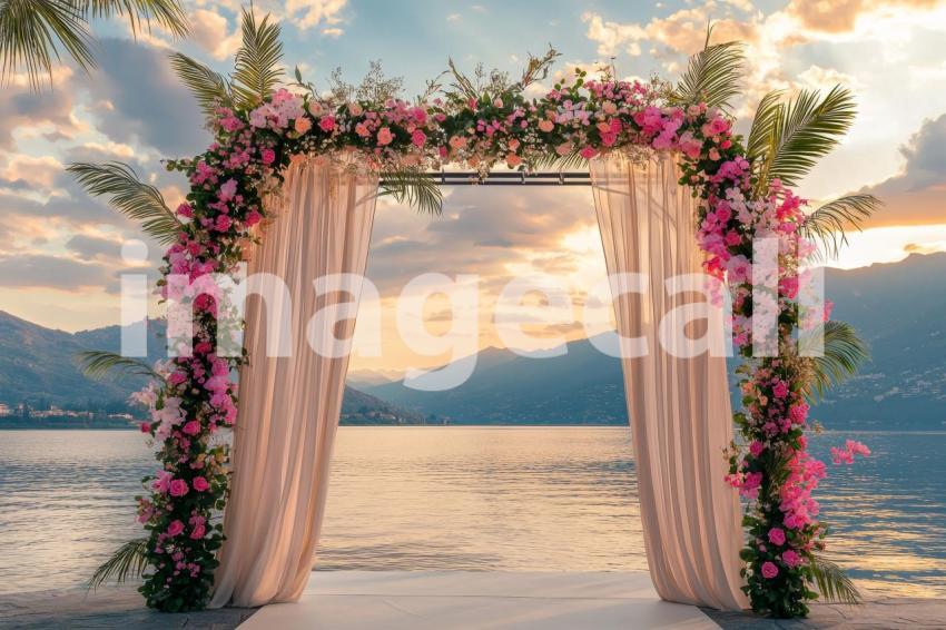 2585 Floral Arch