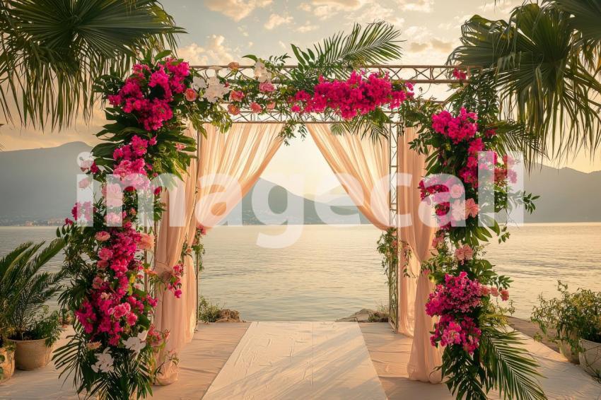 2584 Floral Arch