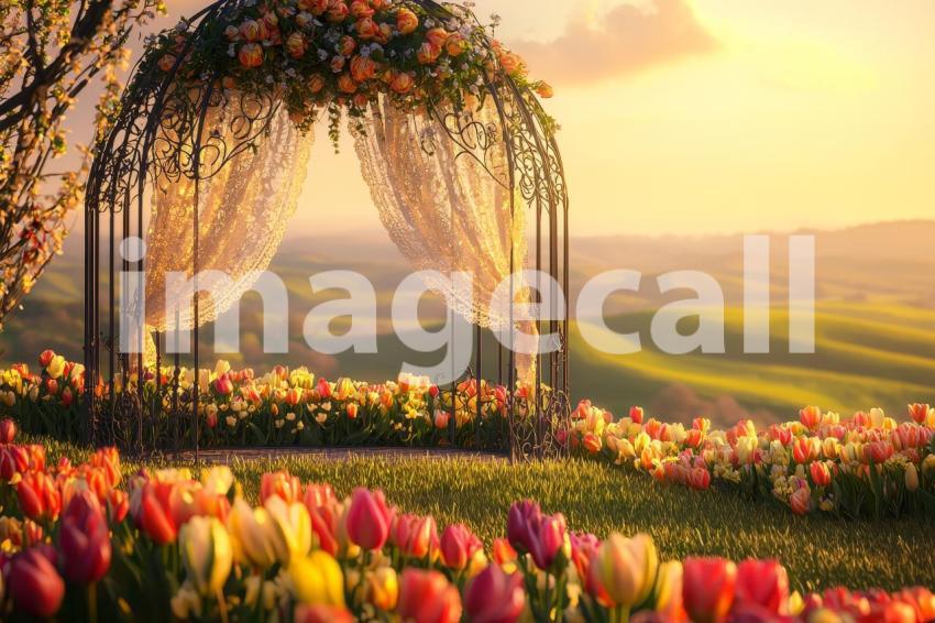 2707 Floral Arch