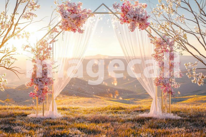 2612 Floral Arch