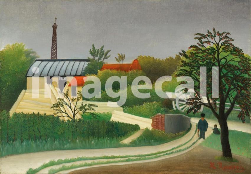 Scierie aux environs de Pari (after 1889)