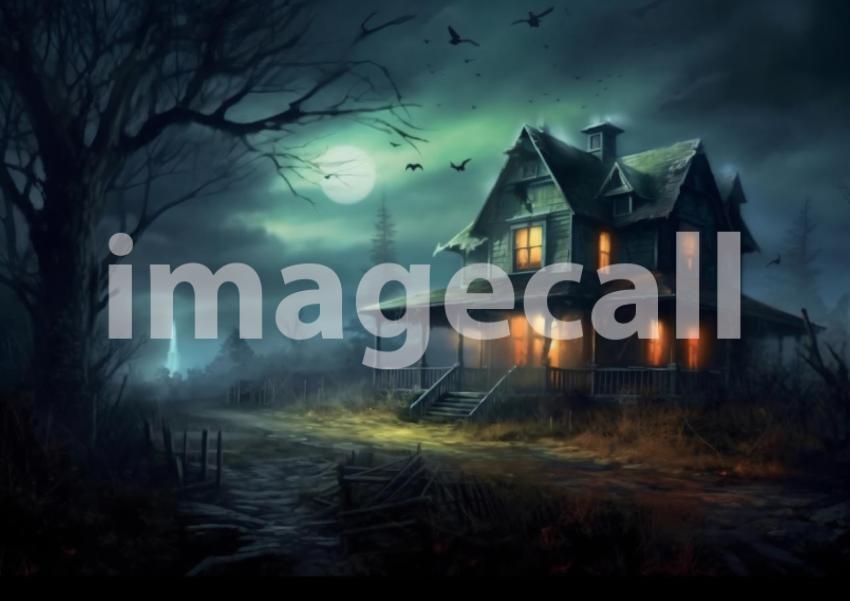 Enlarge A151 Ultimate Halloween Backdrops Bundle  71 (1)