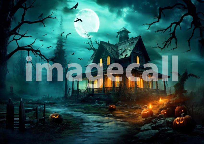Enlarge A151 Ultimate Halloween Backdrops Bundle  70 (1)