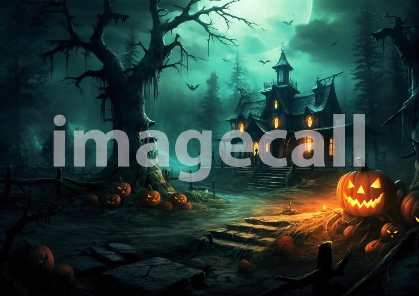 Enlarge A151 Ultimate Halloween Backdrops Bundle  72 (1)