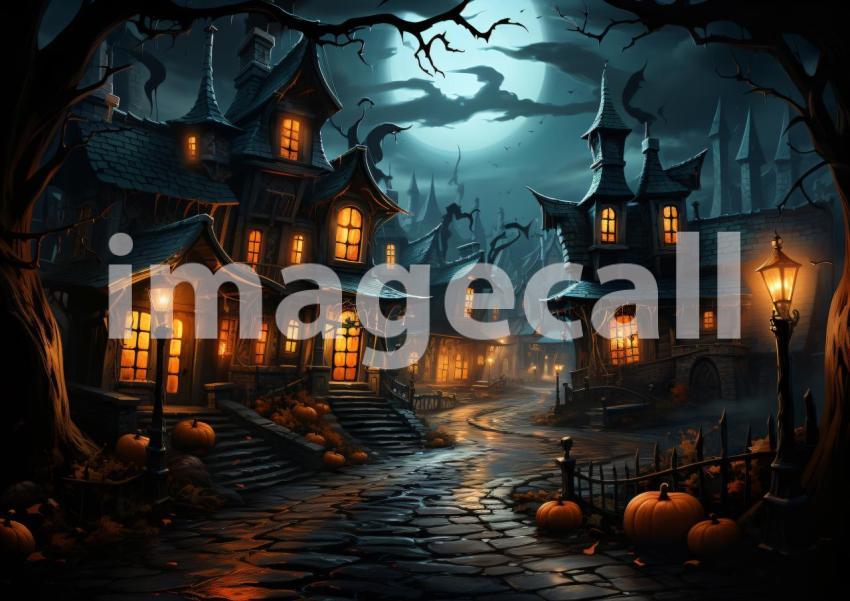 Enlarge A151 Ultimate Halloween Backdrops Bundle  69