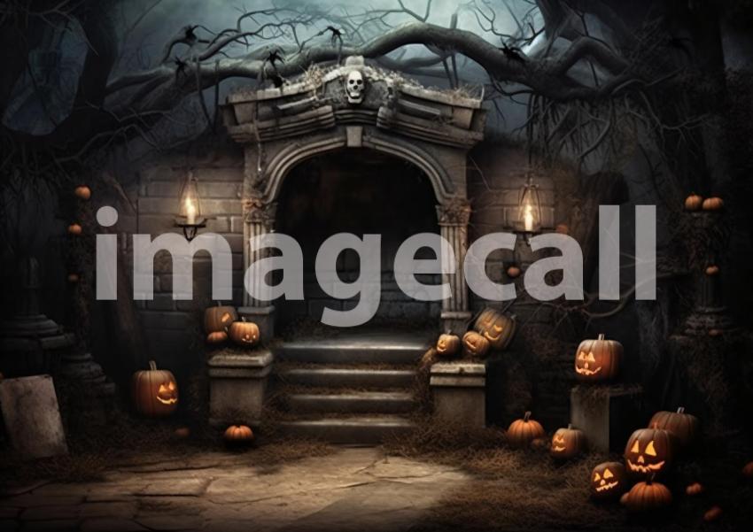 Enlarge A151 Ultimate Halloween Backdrops Bundle  99