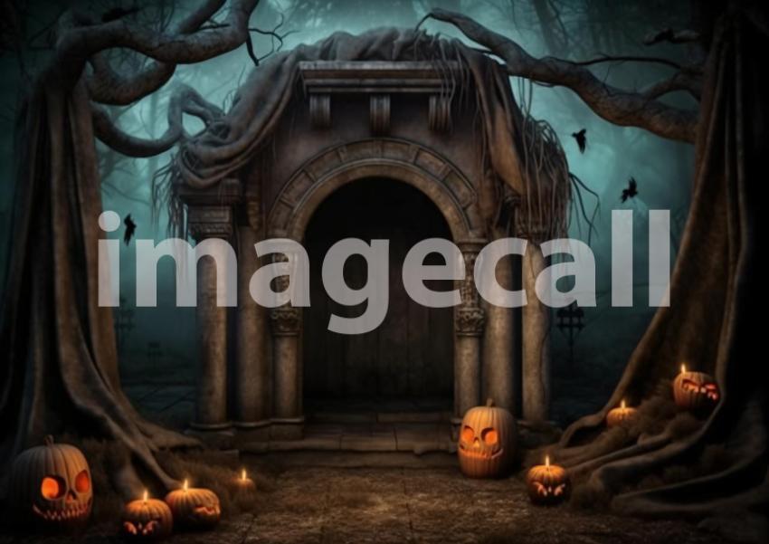Enlarge A151 Ultimate Halloween Backdrops Bundle  117