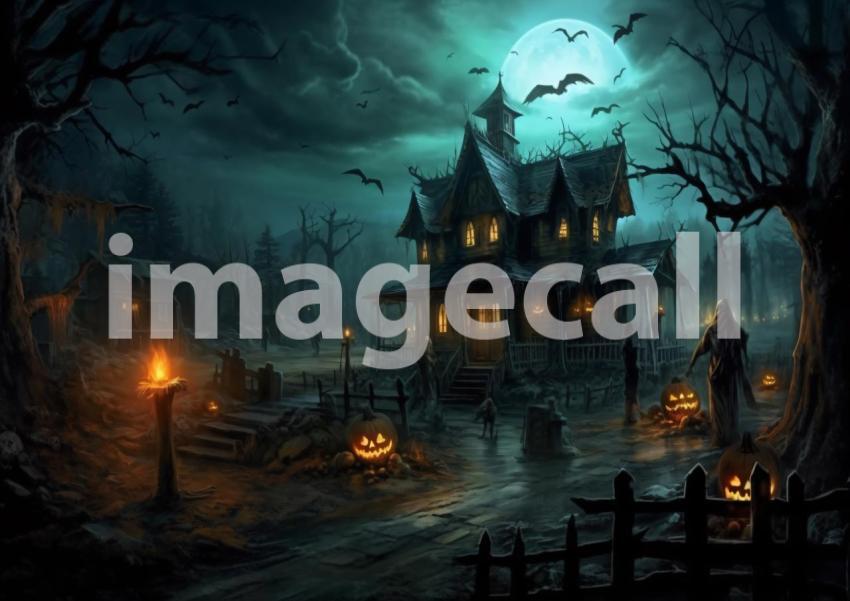 Enlarge A151 Ultimate Halloween Backdrops Bundle  80 (1)