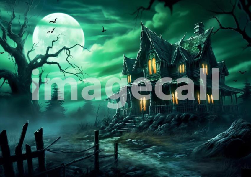 Enlarge A151 Ultimate Halloween Backdrops Bundle  81 (1)