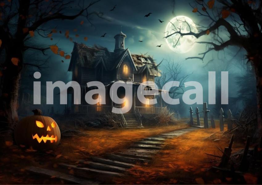 Enlarge A151 Ultimate Halloween Backdrops Bundle  82 (1)