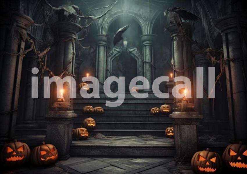 Enlarge A151 Ultimate Halloween Backdrops Bundle  93