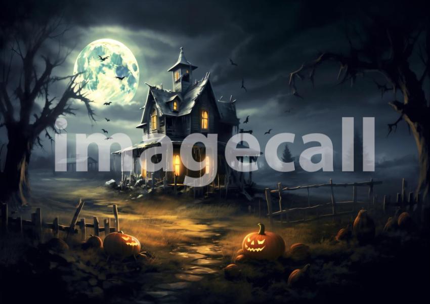 Enlarge A151 Ultimate Halloween Backdrops Bundle  84