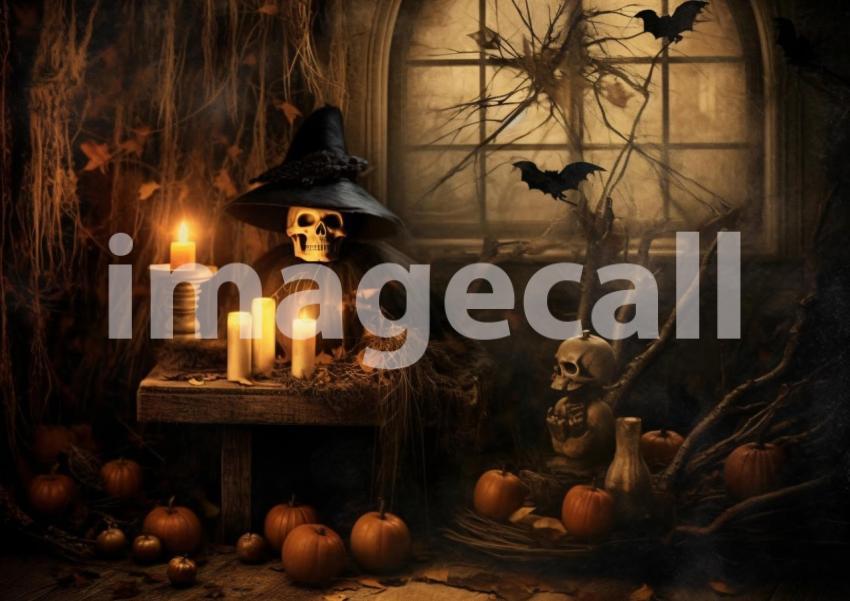 Enlarge A151 Ultimate Halloween Backdrops Bundle  151