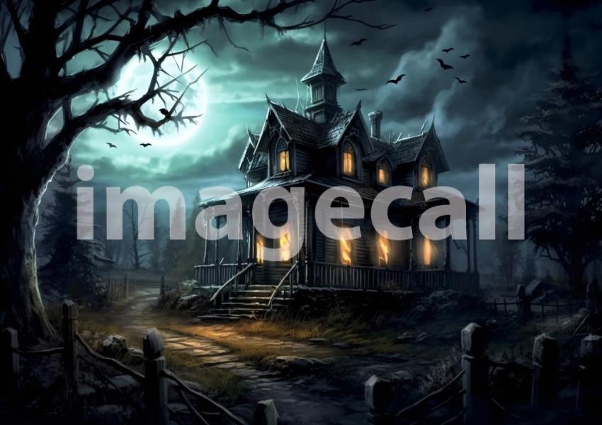 Enlarge A151 Ultimate Halloween Backdrops Bundle  87