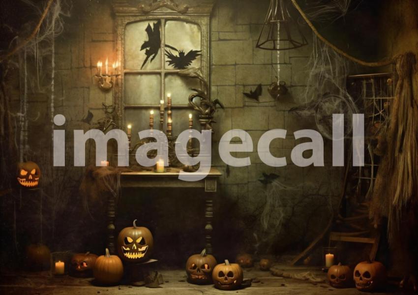 Enlarge A151 Ultimate Halloween Backdrops Bundle  155 (1)