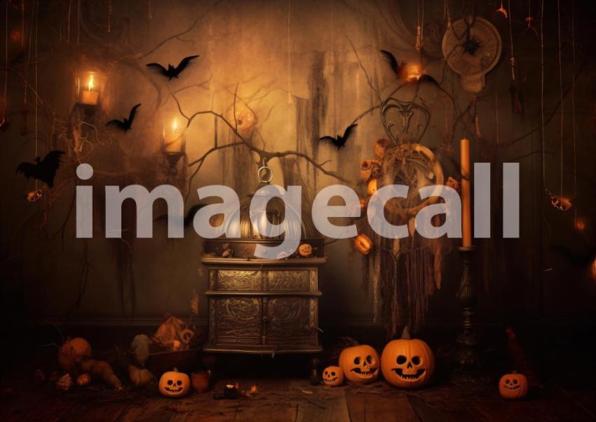 Enlarge A151 Ultimate Halloween Backdrops Bundle  157 (1)