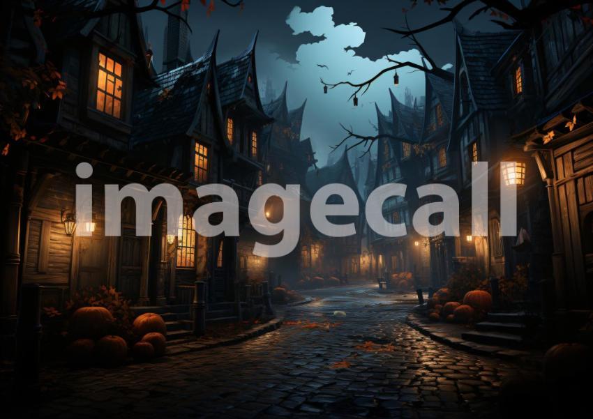 Enlarge A151 Ultimate Halloween Backdrops Bundle  4