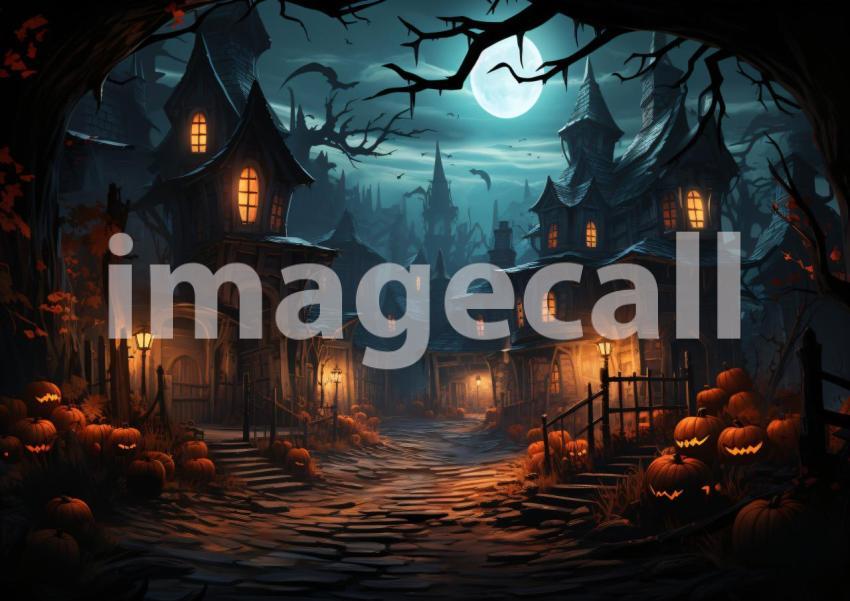 Enlarge A151 Ultimate Halloween Backdrops Bundle  2 (1)