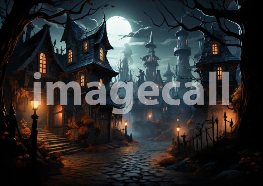 Enlarge A151 Ultimate Halloween Backdrops Bundle  13 (1)