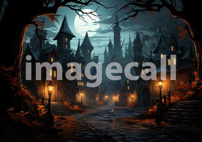 Enlarge A151 Ultimate Halloween Backdrops Bundle  14