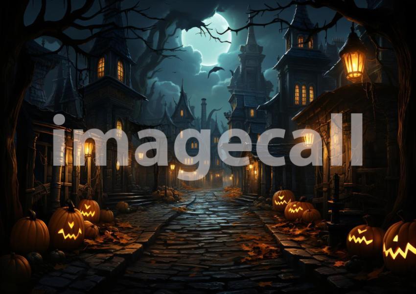 Enlarge A151 Ultimate Halloween Backdrops Bundle  15