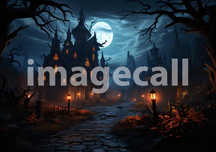 Enlarge A151 Ultimate Halloween Backdrops Bundle  16