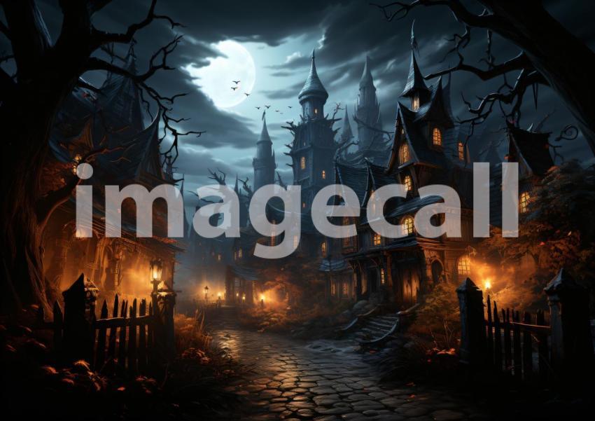 Enlarge A151 Ultimate Halloween Backdrops Bundle  17