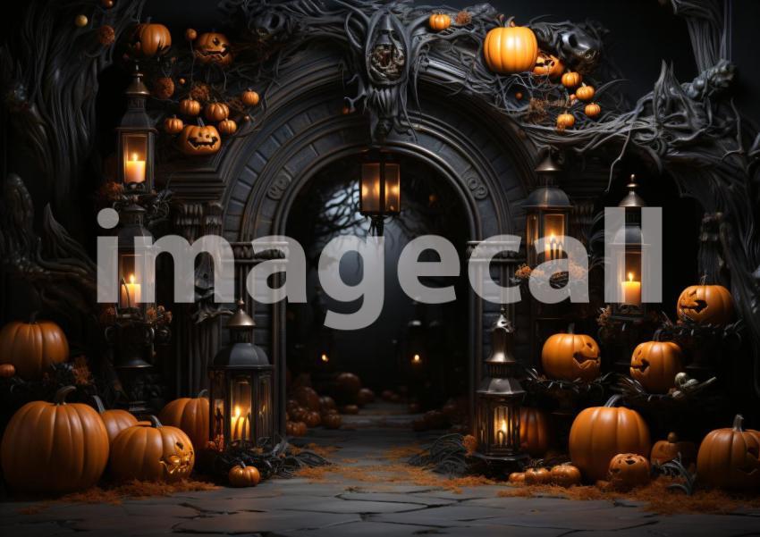 Enlarge A151 Ultimate Halloween Backdrops Bundle  33