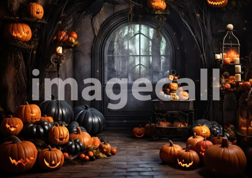 Enlarge A151 Ultimate Halloween Backdrops Bundle  37