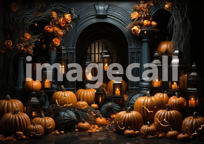 Enlarge A151 Ultimate Halloween Backdrops Bundle  47 (1)