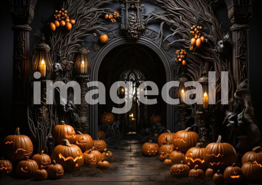 Enlarge A151 Ultimate Halloween Backdrops Bundle  44