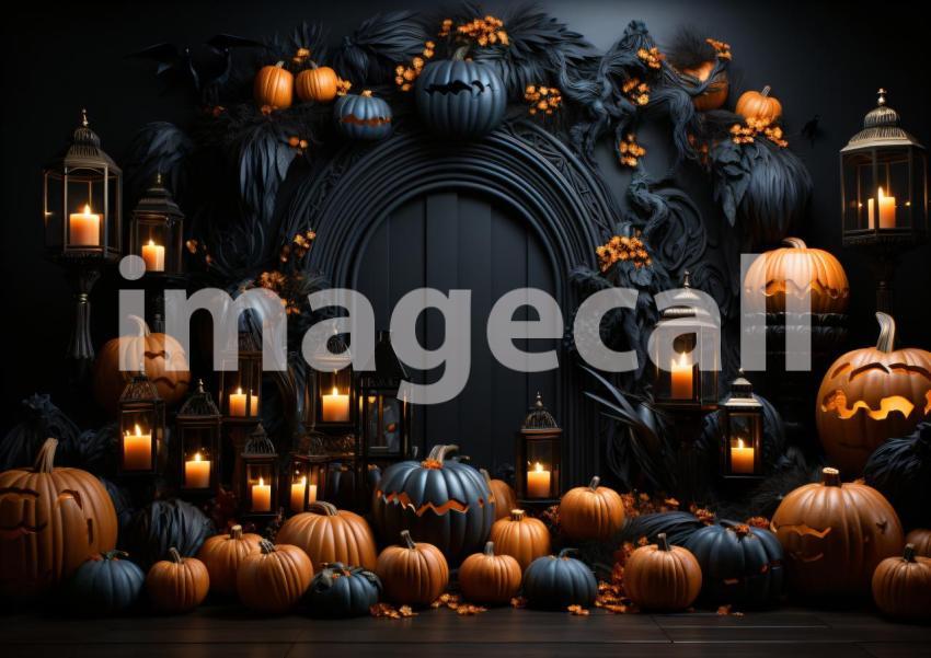 Enlarge A151 Ultimate Halloween Backdrops Bundle  48 (1)