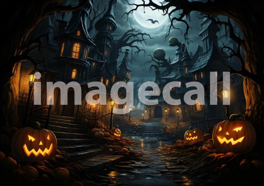 Enlarge A151 Ultimate Halloween Backdrops Bundle  51
