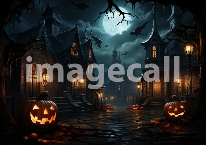 Enlarge A151 Ultimate Halloween Backdrops Bundle  55