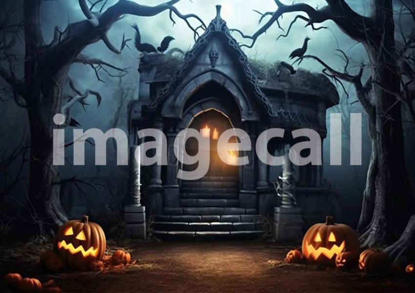 Enlarge A151 Ultimate Halloween Backdrops Bundle  110