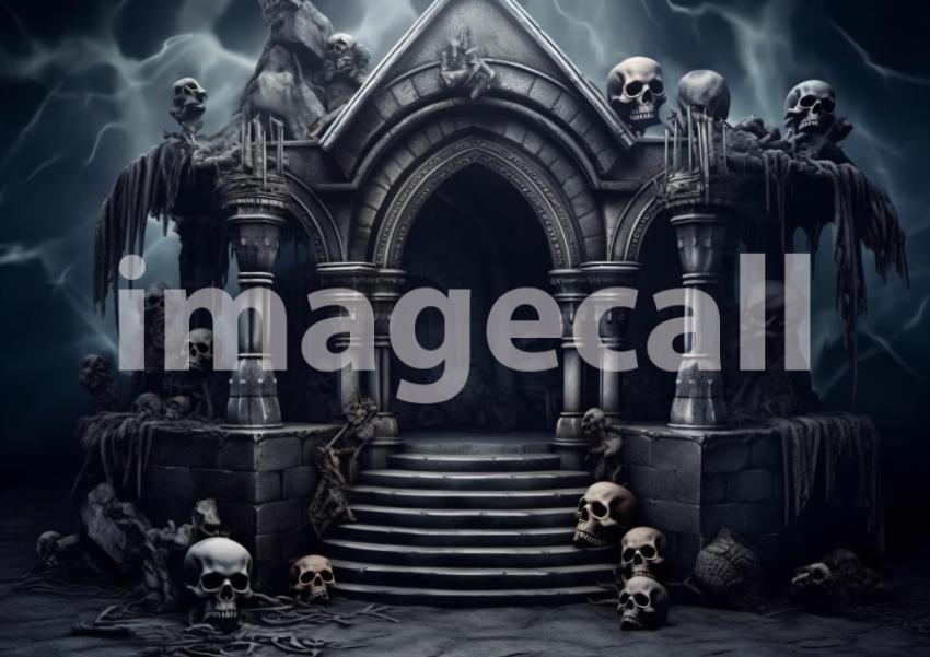 Enlarge A151 Ultimate Halloween Backdrops Bundle  111