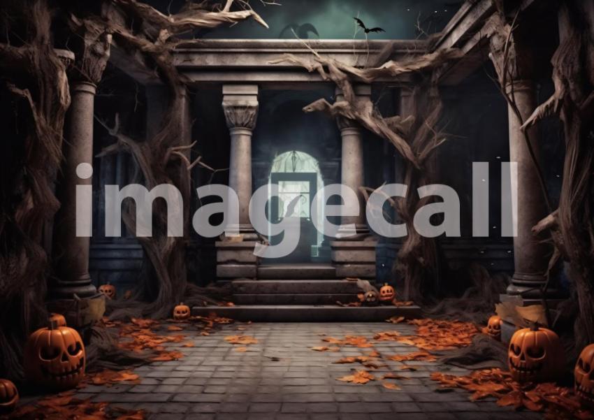 Enlarge A151 Ultimate Halloween Backdrops Bundle  115