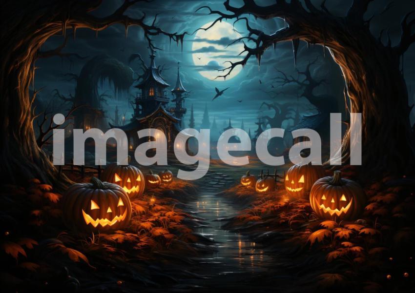 Enlarge A151 Ultimate Halloween Backdrops Bundle  119