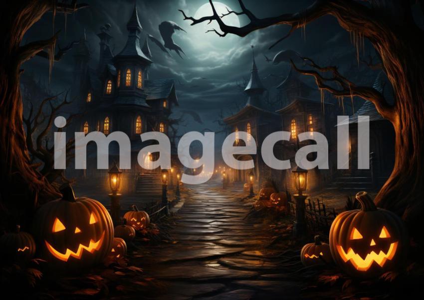 Enlarge A151 Ultimate Halloween Backdrops Bundle  120