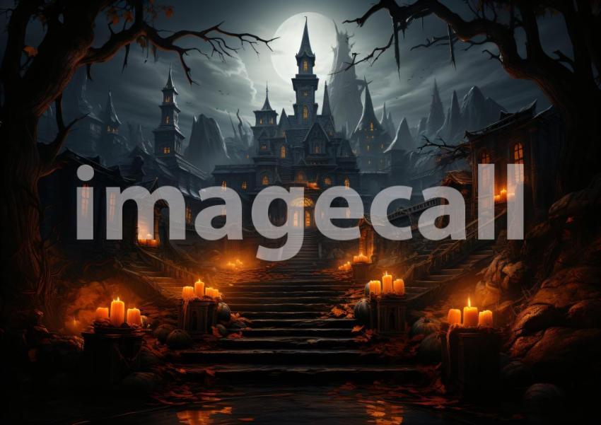Enlarge A151 Ultimate Halloween Backdrops Bundle  124