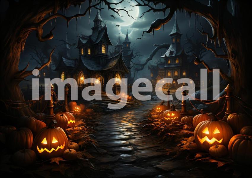 Enlarge A151 Ultimate Halloween Backdrops Bundle  127