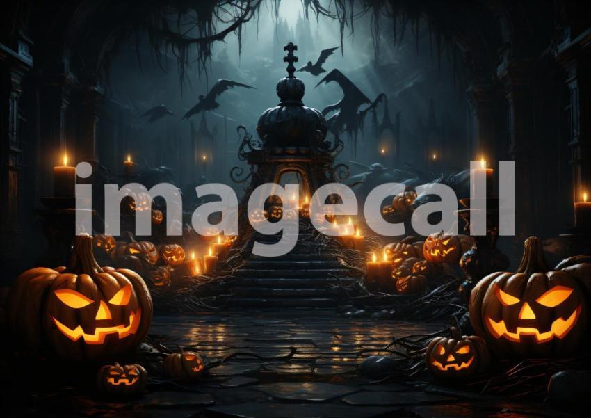 Enlarge A151 Ultimate Halloween Backdrops Bundle  135