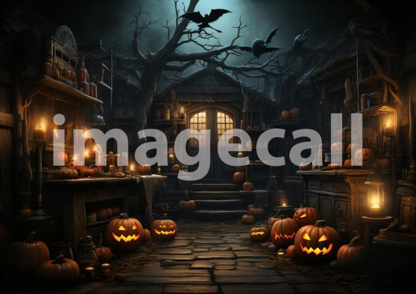 Enlarge A151 Ultimate Halloween Backdrops Bundle  134