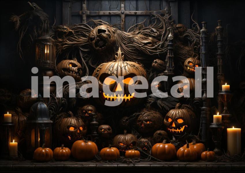 Enlarge A151 Ultimate Halloween Backdrops Bundle  136