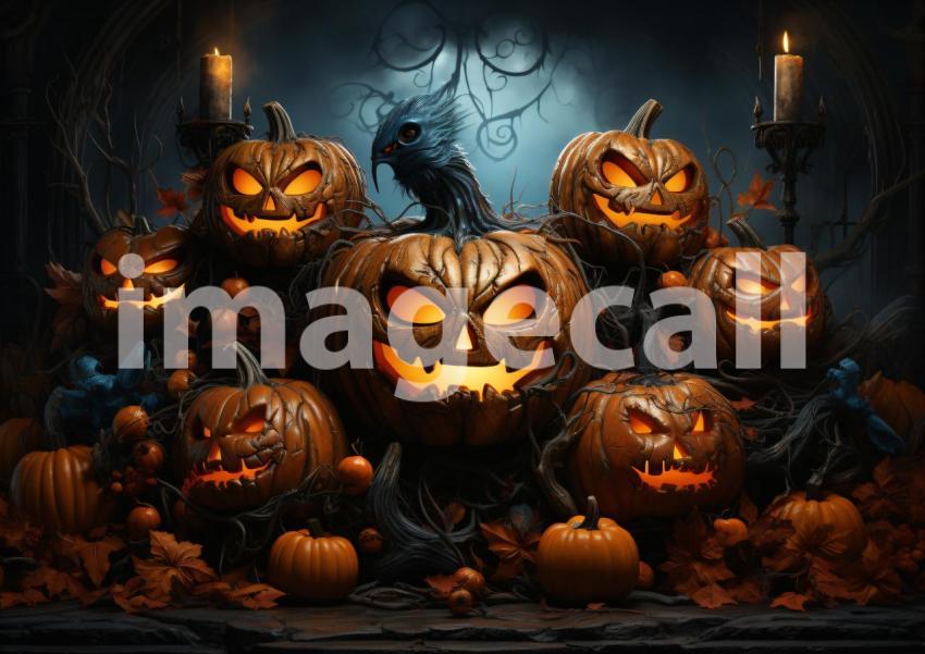 Enlarge A151 Ultimate Halloween Backdrops Bundle  137