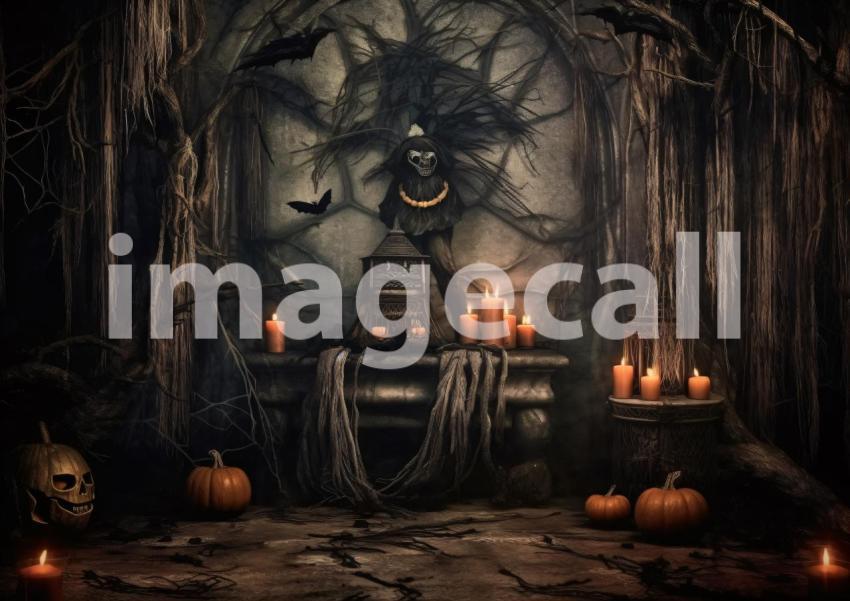 Enlarge A151 Ultimate Halloween Backdrops Bundle  138 (1)