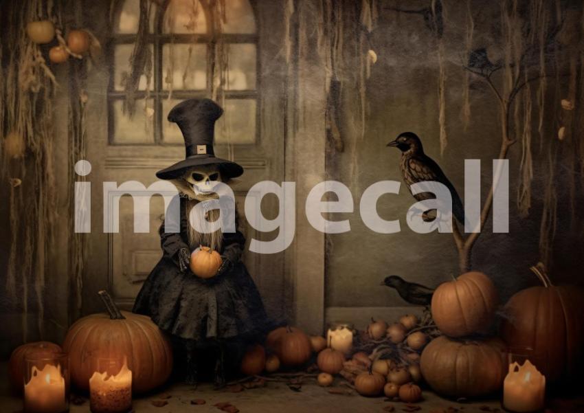 Enlarge A151 Ultimate Halloween Backdrops Bundle  143