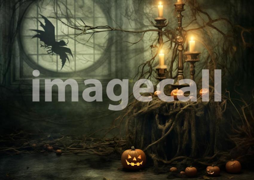Enlarge A151 Ultimate Halloween Backdrops Bundle  142